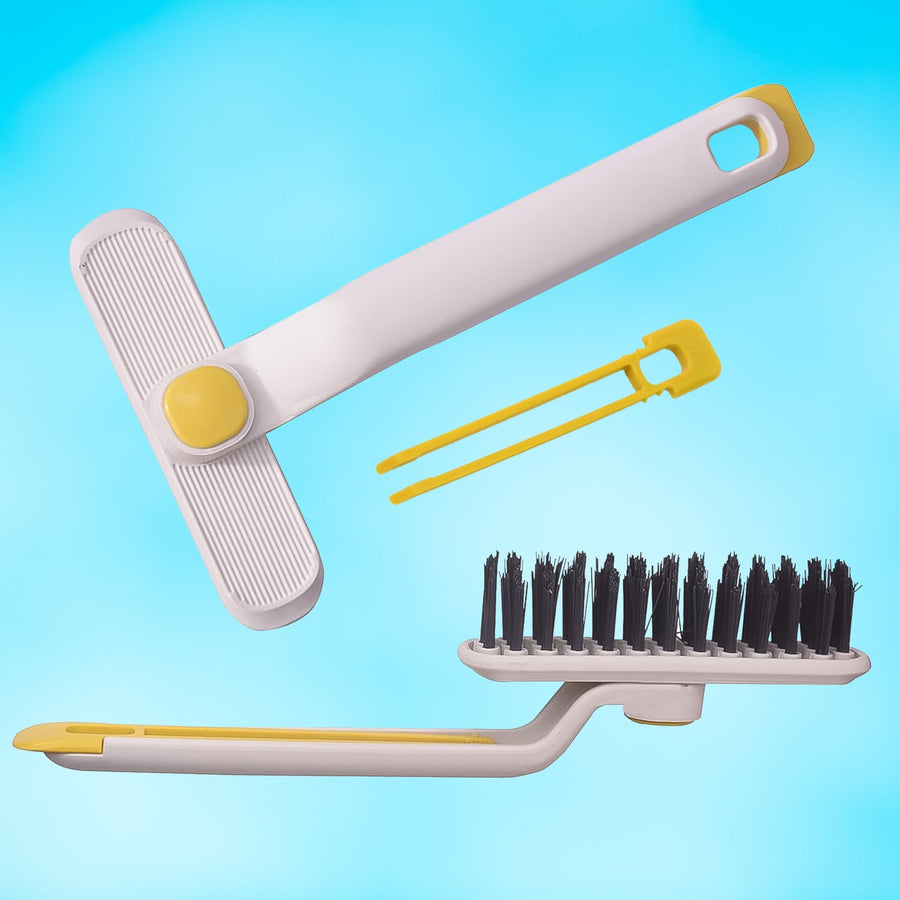 Multi-Function 360° Rotating Crevice Floor Cleaning Brush (1 Pc)