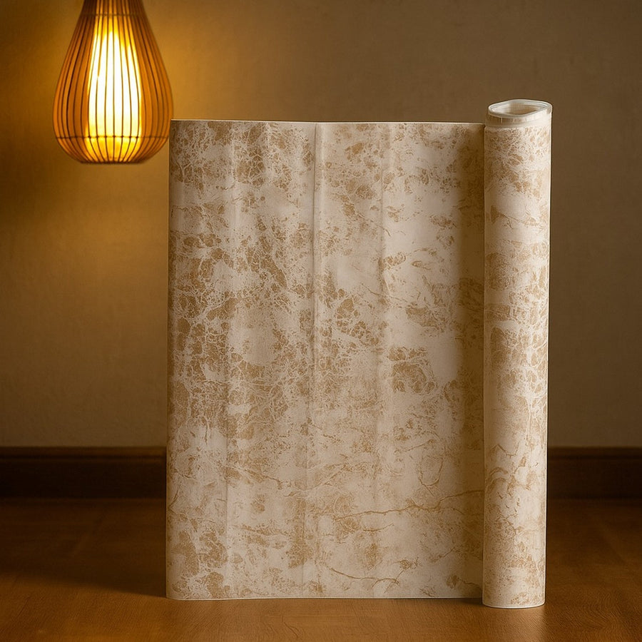 Self-Adhesive Waterproof Wallpaper Roll 45 cm x 1 m - (1 Pc)
