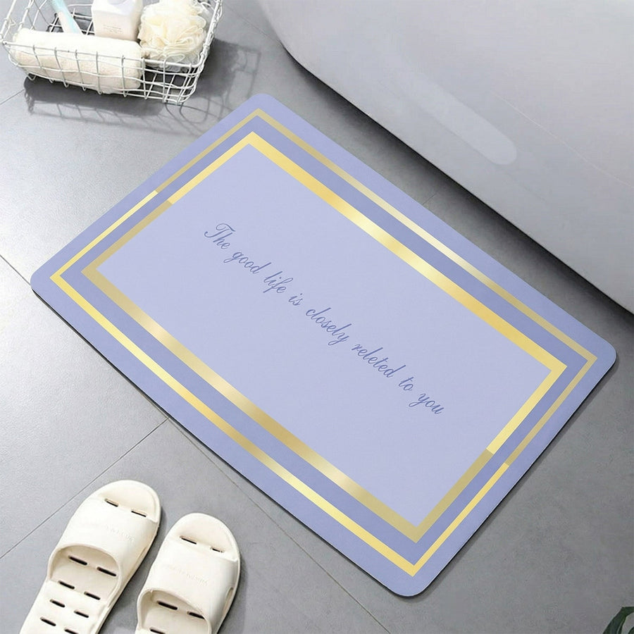 Premium Anti Slip Bathroom Floor Mat (1 Pc, 79x50 Cm)