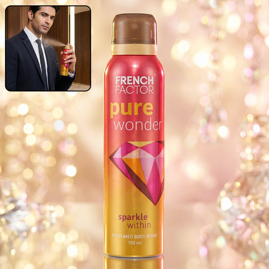 French Factor Pure Wonder Perfumed Body Spray (1 Pc, 150 ML)