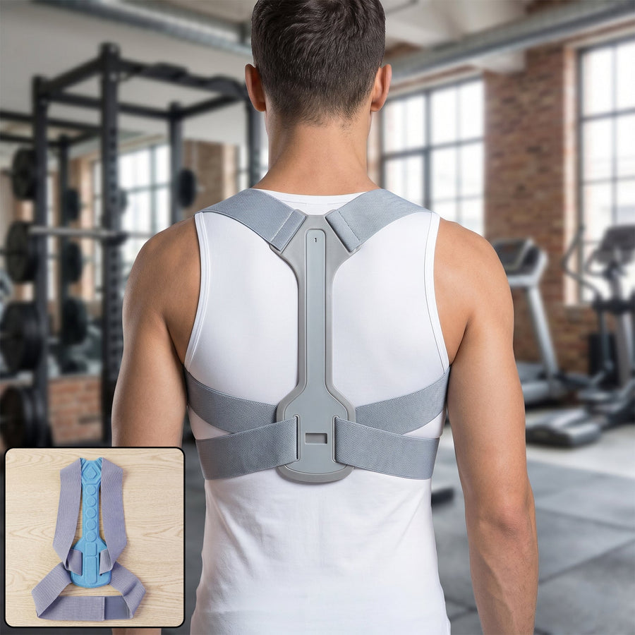 Adjustable Back Posture Corrector Support Belt (1 Pc, Large)
