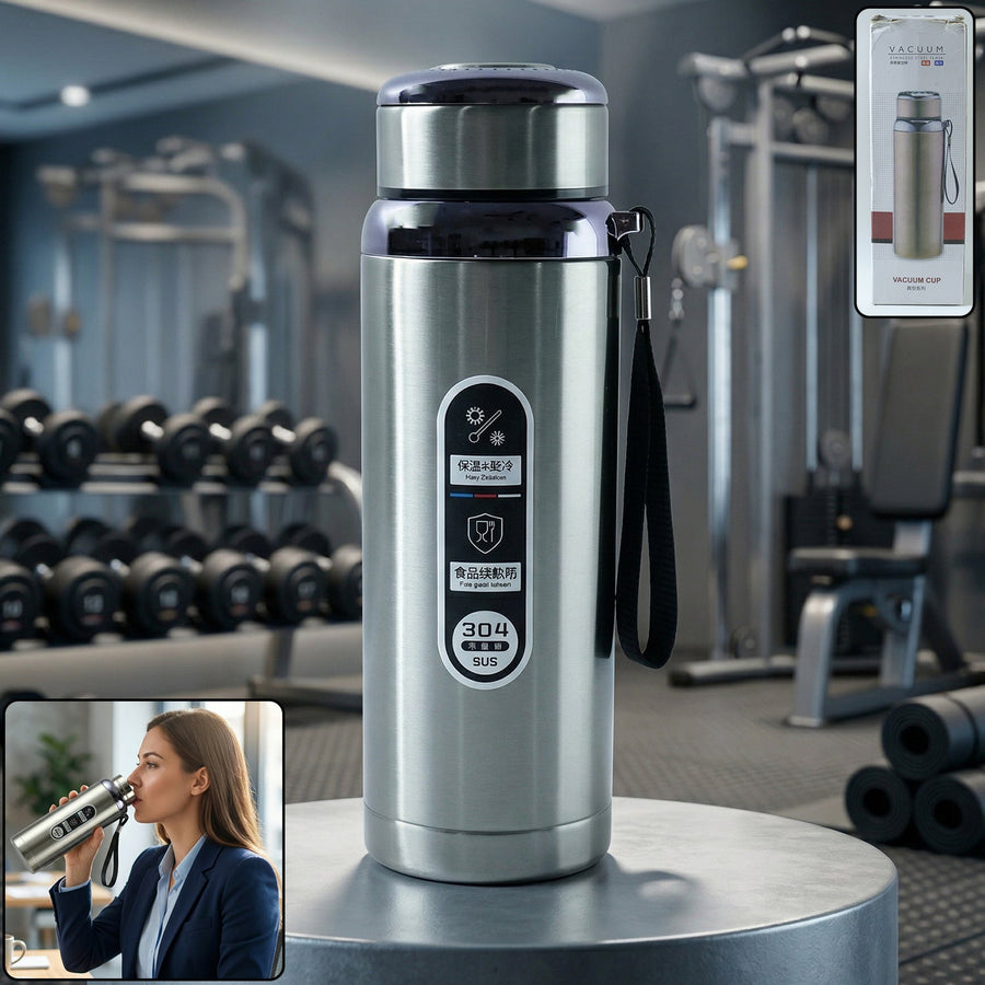 Premium Stainless Steel Vacuum Insulated Water Bottle (600 ML Approx)