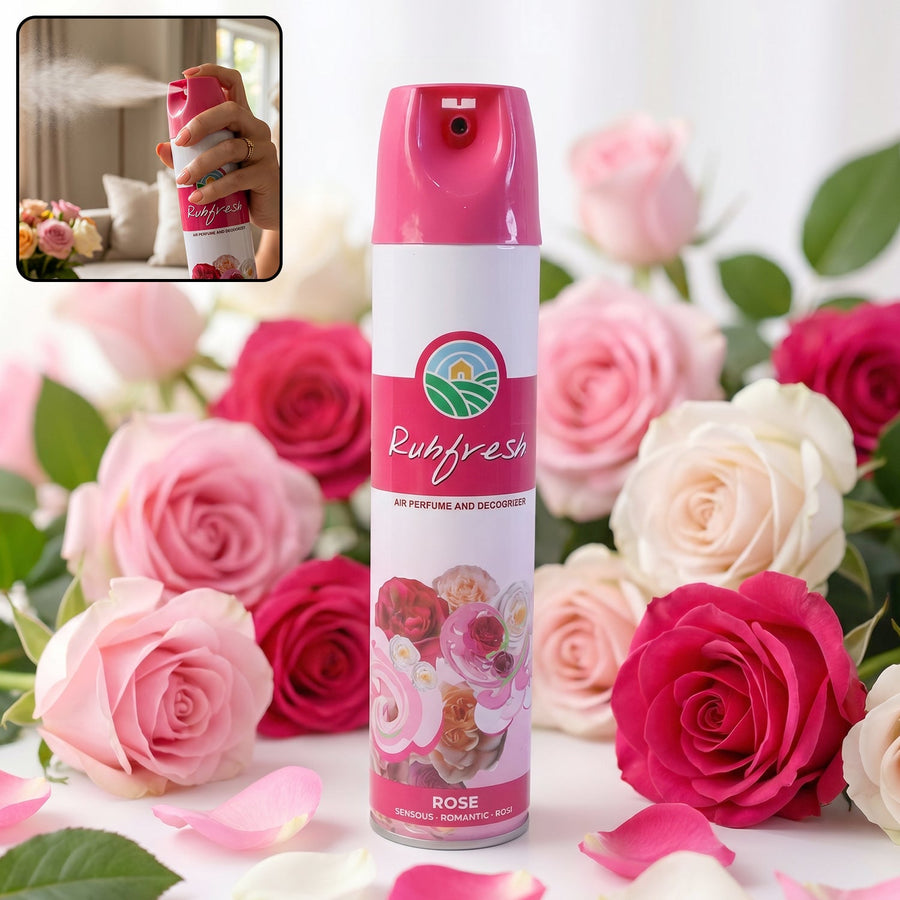 Rose Air Freshener Spray (1 Pc, 220 ML)